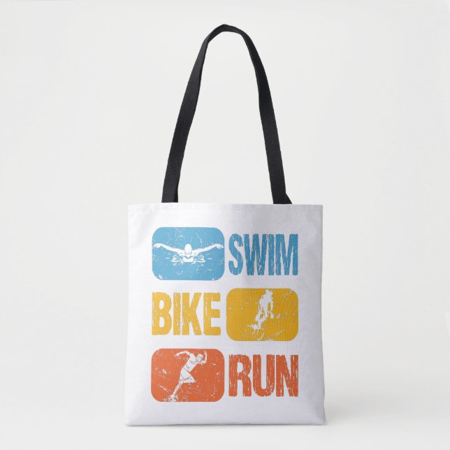Vintager Triathlon - Swim Bike Run (Vorderseite)