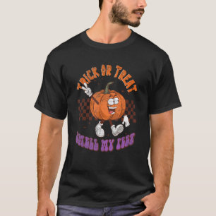 Vintager Trick oder Treat riechen mein Feet Pumpki T-Shirt