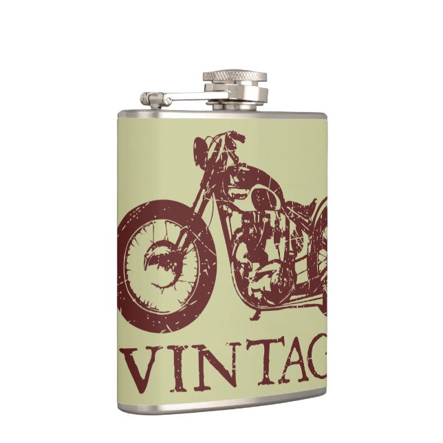 Vintager Triumph Flachmann (Rechts)