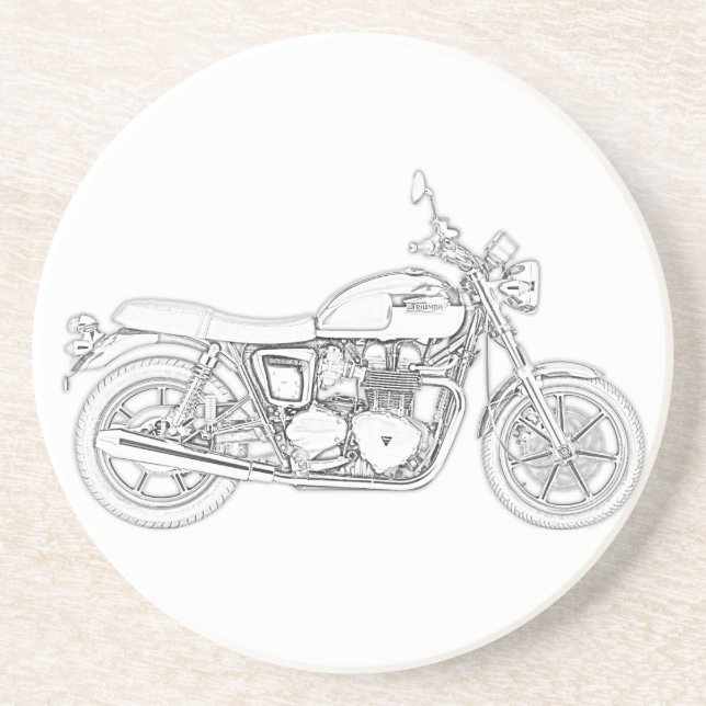 Vintager Triumph Getränkeuntersetzer (Vorne)