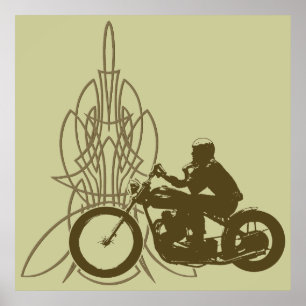 Vintager Triumph Poster