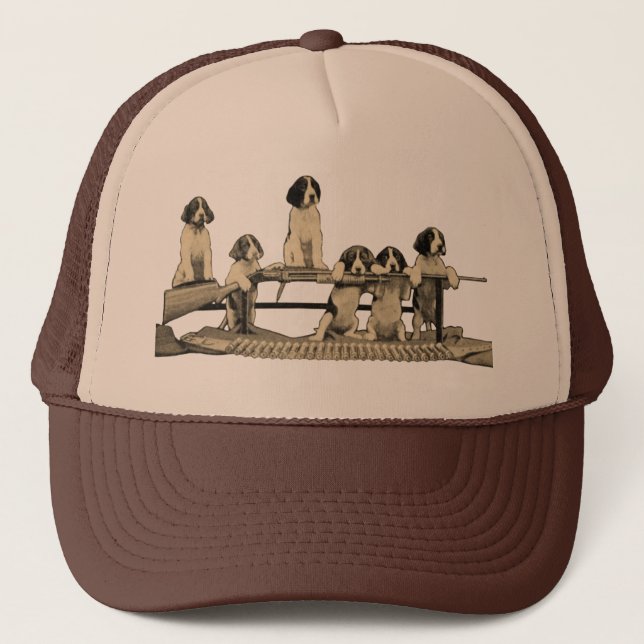 Vintager Truckerkappe (Vorderseite)