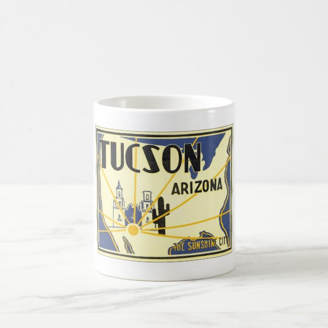 Vintager Tucson Arizona Tasse (Mittel)