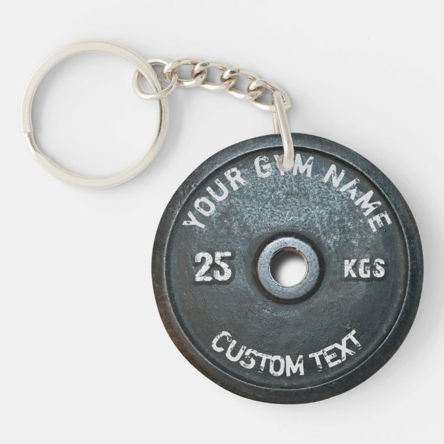 Vintager Turnhallen-Inhaber oder Benutzer mit der Schlüsselanhänger (Vorderseite)