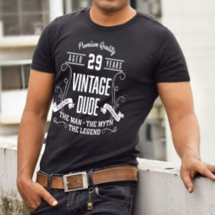 Vintager Typ - Benutzerdefiniertes Alter T-Shirt