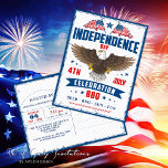Vintager Unabhängigkeitstag, 4. Juli Einladung Postkarte<br><div class="desc">Laden Sie Ihre Lieben zu Ihrem patriotischen Fest mit diesen Vintag inspirierten Amerikanische Unabhängigkeitstag Einladung Postkarten. Diese individuellen und einzigartigen Karten, die mit Liebe von Mylini Design entworfen wurden, erfassen das Wesen des Unabhängigkeitstages mit einer Touch Nostalgie. Bewundern Sie den Geist der Freiheit mit dem warmen, Vintagen Gefühl und patriotischen...</div>