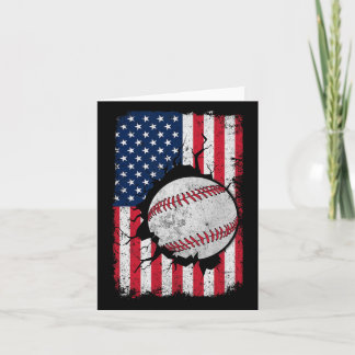 Vintager Unabhängigkeitstag der amerikanischen Fah Karte