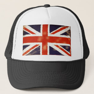 Vintager Union Jack Trucker Hat Truckerkappe