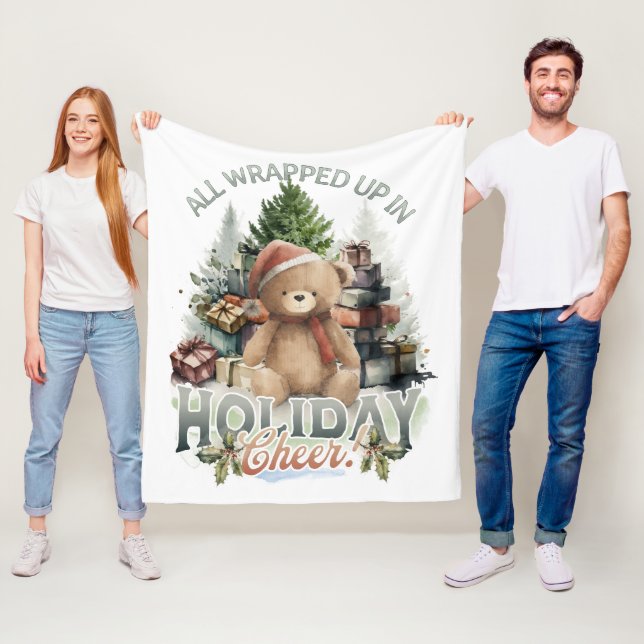 Vintager Urlaub Fleecedecke (Beispiel)