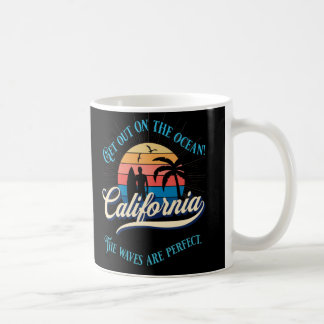 Vintager Urlaub in Kalifornien Kaffeetasse