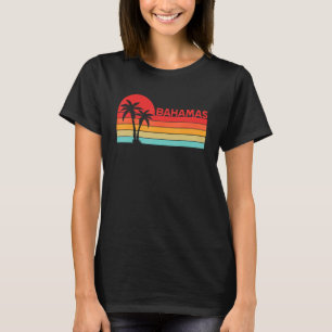 Vintager Urlaub Karibik Reisen Strand Bahama T-Shirt