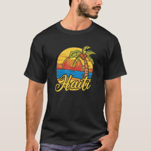 Vintager Urlaub Karibik Sea Travel Beach Haiti T-Shirt
