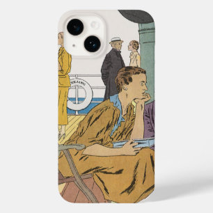 Vintager Urlaub, Kreuzfahrtschiff für Reisende Case-Mate iPhone Hülle