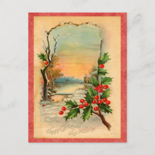 Vintager Urlaub Postkarte