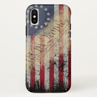 Vintager ursprünglicher amerikanische Flagge Case-Mate iPhone Hülle