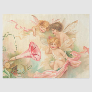 Vintager Valentincupiangel 1 Seidenpapier
