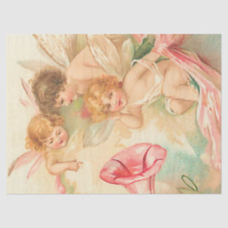Vintager Valentincupiangel 1 Seidenpapier