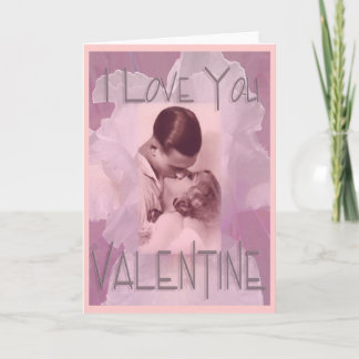 Vintager Valentine #7 Feiertagskarte