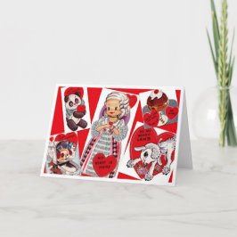 Vintager Valentine mein Herz ist Ihr Feiertagskarte