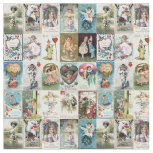 Vintager Valentine Stoff