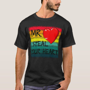 Vintager Valentinstag, Mr. Steal Your Heart T-Shirt