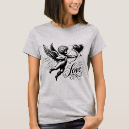 Vintager Valentinstag T-Shirt