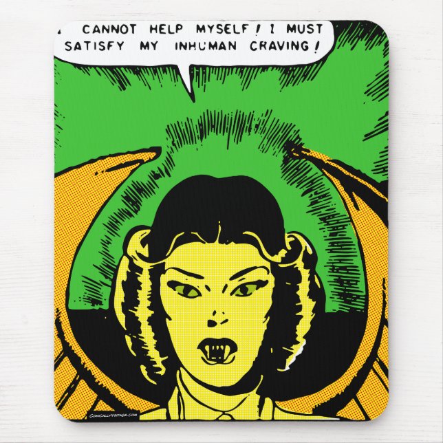 Vintager Vampire Mousepad (Vorne)