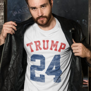 Vintager Varsity Donald Trump für Präsidenten T-Shirt