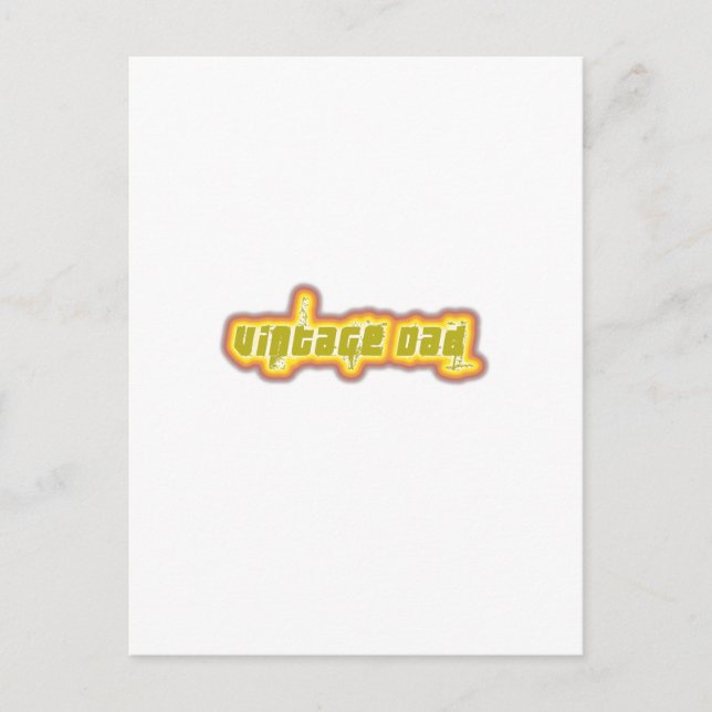 Vintager Vater Postkarte (Vorderseite)