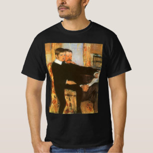 Vintager Vater und Sohn Portrait von Mary Cassatt T-Shirt