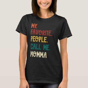 Vintager Vatertag Meine Lieblingsmenschen nennen m T-Shirt
