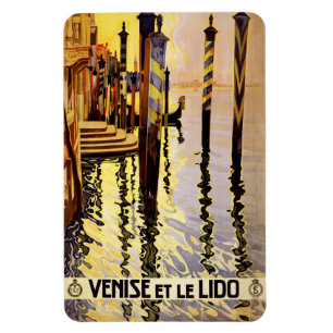 Vintager Venezia Venedig Italien Magnet