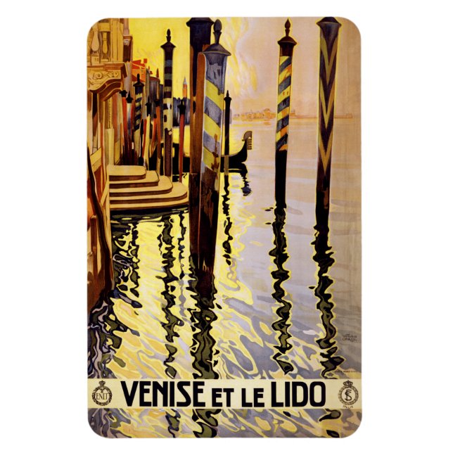 Vintager venezianischer Magnet Italien (Vertikal)