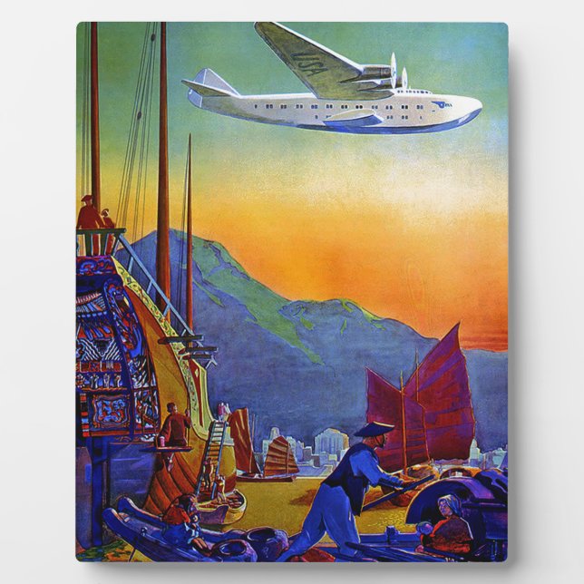 Vintager Verkehr Fotoplatte (Vorderseite)