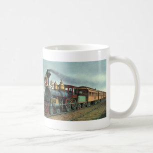 Vintager Verkehr, Kohlebahnlokomotive Kaffeetasse
