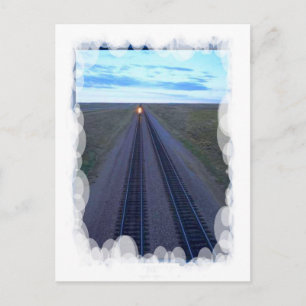 Vintager Verkehr - Langfristige Fortschritte Postkarte