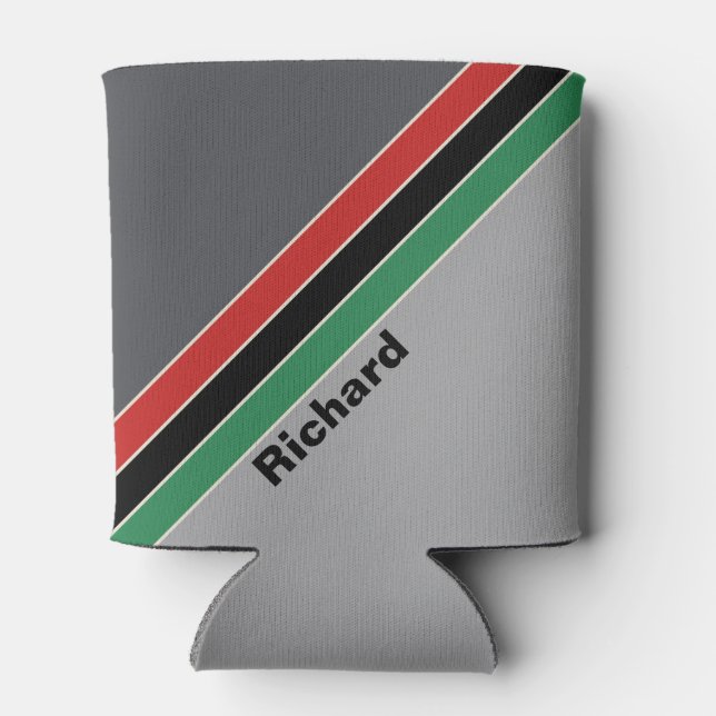 Vintager VHS-Streifen mit Name Dosenkühler (Rückseite)