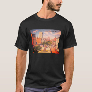 Vintager Victoria Square, Montreal, Quebec, Kanada T-Shirt