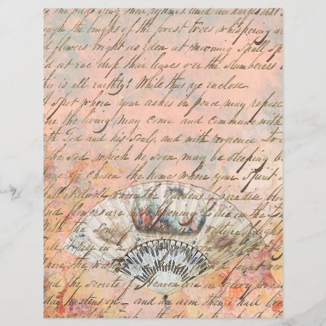 Vintager Viktorianischer Lüfter (Vorderseite)