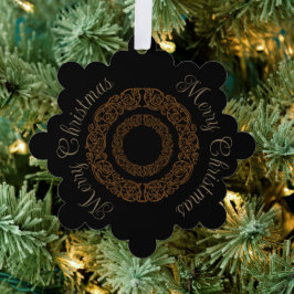 Vintager Viktorianischer romantischer Steampunker Ornament Karte