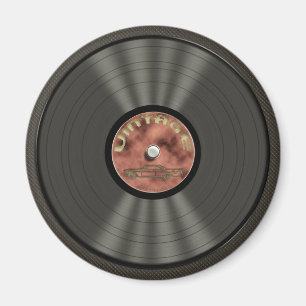 Vintager Vinyl Record Magnet
