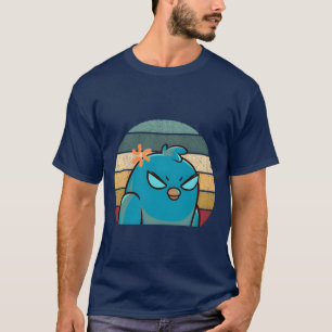 Vintager Vogel lustig T-Shirt