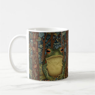 Vintager Waldfrosch Kaffeetasse