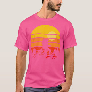 Vintager Wanderberg Klettersteig Im Freien Reitaus T-Shirt