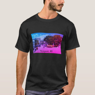 Vintager Washington Square, Newport, Rhode Island T-Shirt