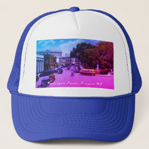 Vintager Washington Square, Newport, Rhode Island Truckerkappe