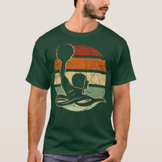 Vintager Waterpolo Player Retro Polo