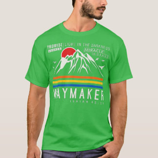 Vintager Waymaker Versprechen wahre Wunderarbeiter T-Shirt