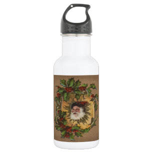 Vintager Weihnachtsanfang Edelstahlflasche