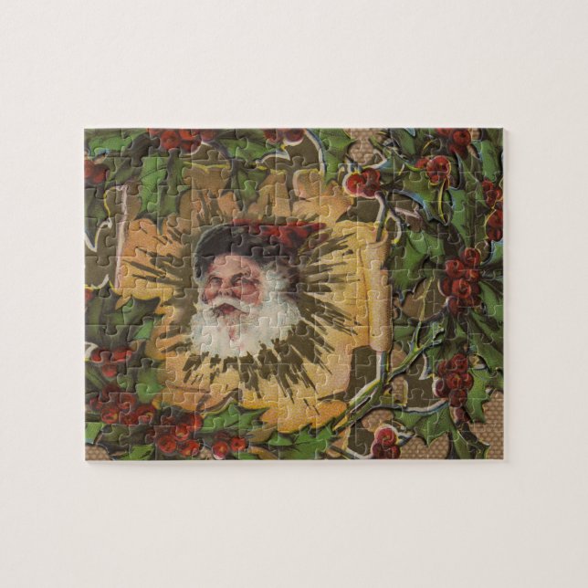 Vintager Weihnachtsanfang Puzzle (Horizontal)